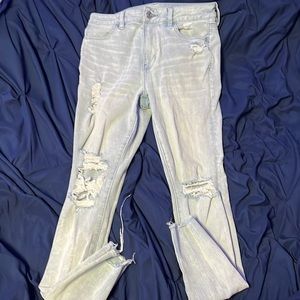 American eagle ripped jeans